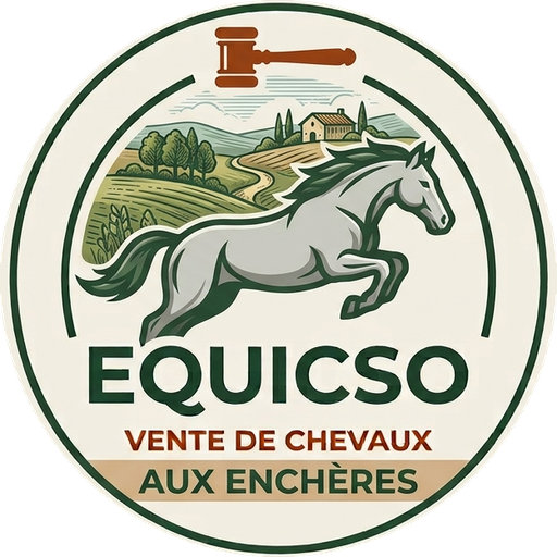Logo Equicso, vente de chevaux aux enchères