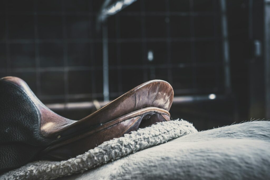 Selle en cuir